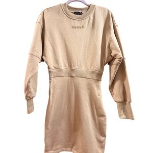 Hervé Leger bodycon sweatshirt dress